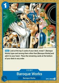 Baroque Works OP01-090