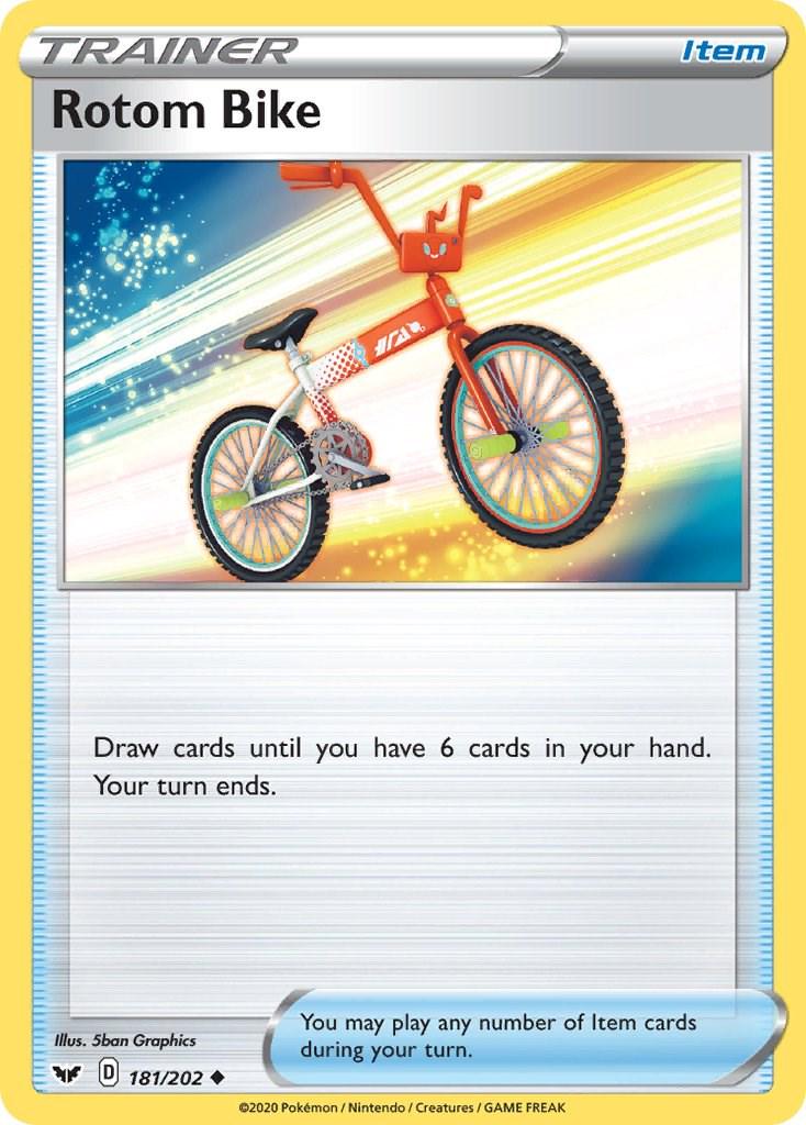 Rotom Bike #181 Pokemon Sword & Shield