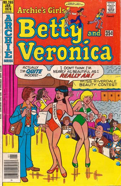 Archie's Girls Betty and Veronica #265 (1978) Comic Books Archie's Girls Betty and Veronica