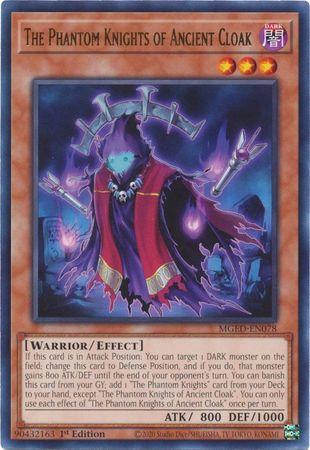 The Phantom Knights of Ancient Cloak MGED-EN078 YuGiOh Maximum Gold: El Dorado