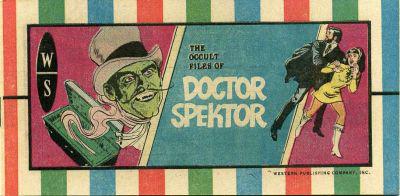 Dan Curtis Giveaways The Occult Files of Dr. Spektor #7 (1974) Comic Books Dan Curtis Giveaway