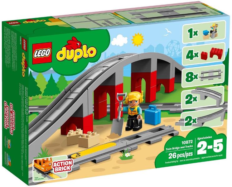Train Bridge and Tracks #10872 LEGO DUPLO