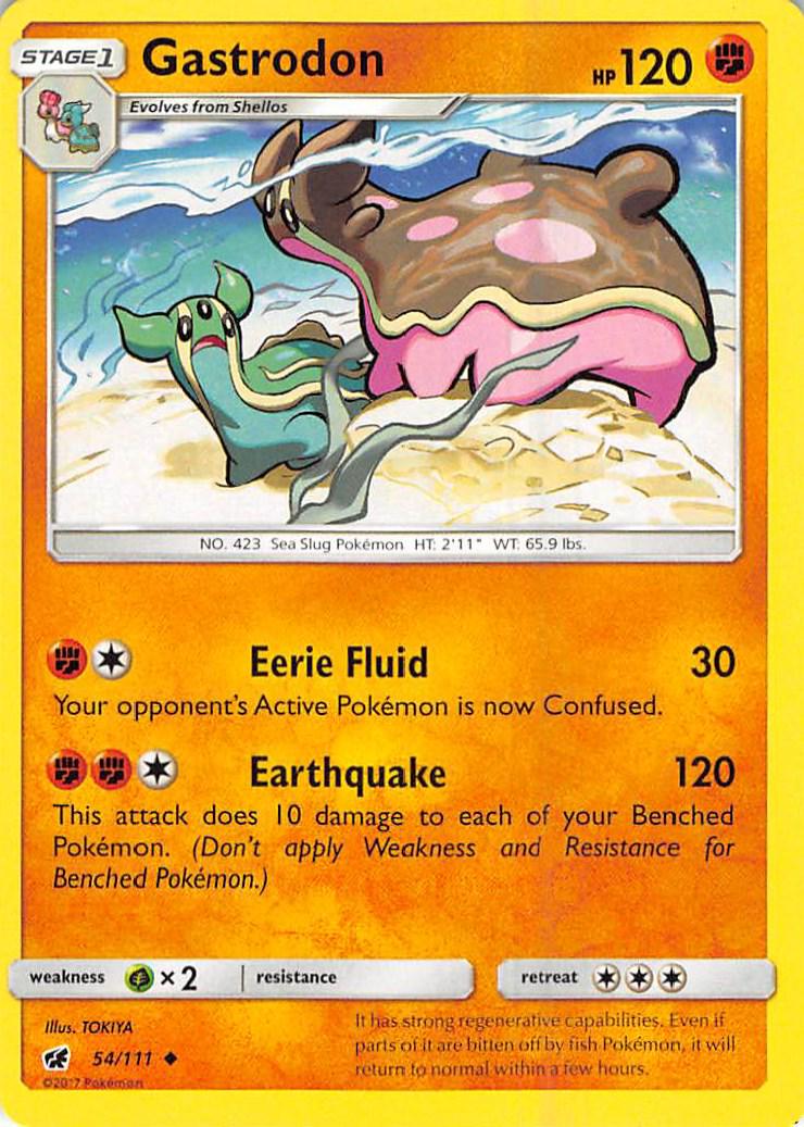Gastrodon #54 Pokemon Crimson Invasion