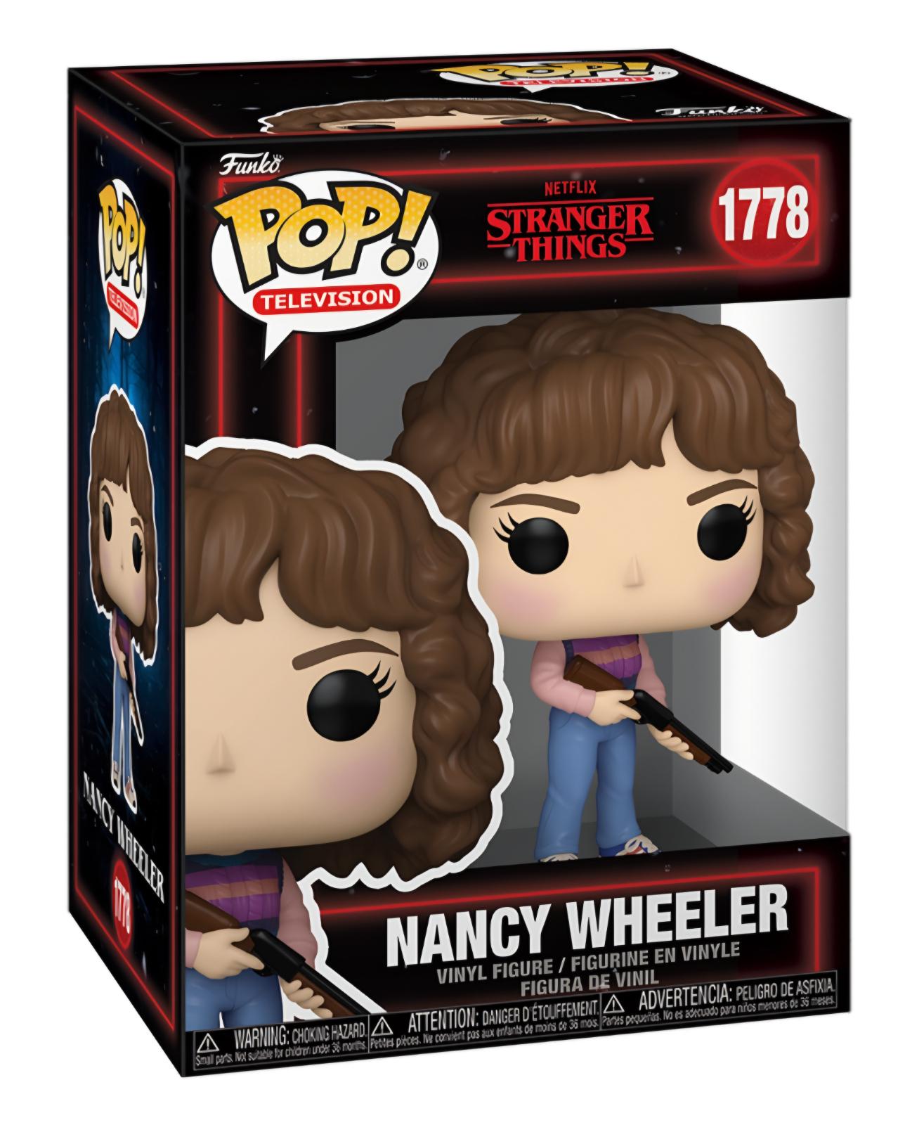 Nancy Wheeler #1778 Stranger Things Funko Pop box and figure