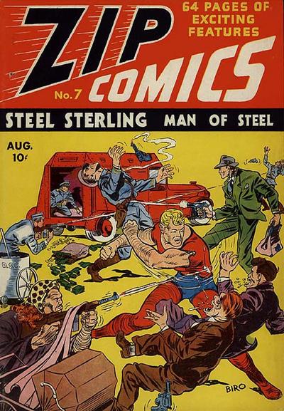 Zip Comics #7 (1940) Comic Books Zip Comics