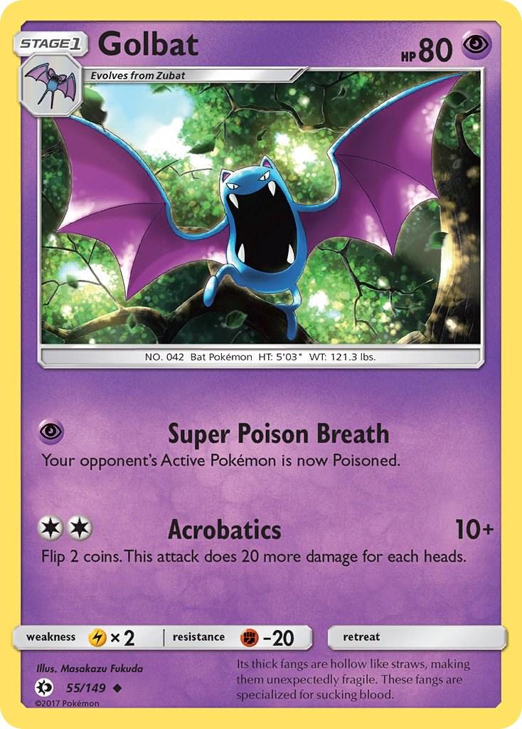 Golbat #55 Pokemon Sun & Moon