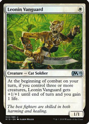 Leonin Vanguard #22 Magic Core Set 2019