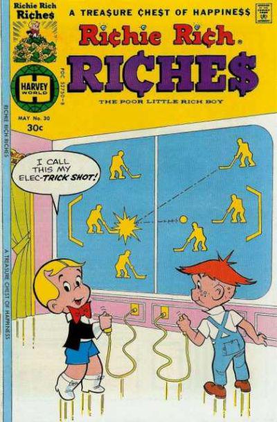Richie Rich Riches #30 (1977) Comic Books Richie Rich Riches