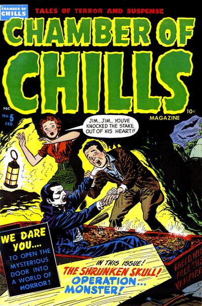 Chamber of Chills Magazine #5 (1952) Comic Books Chamber of Chills Magazine
