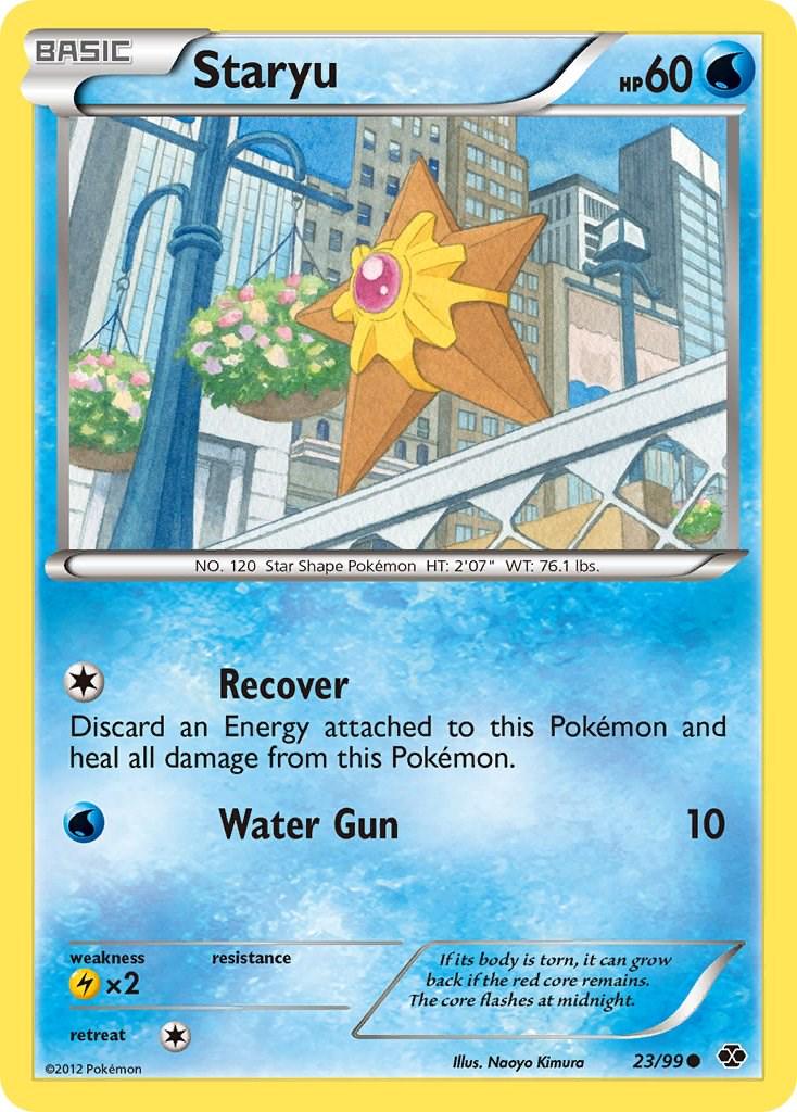Staryu #23 Pokemon Next Destinies