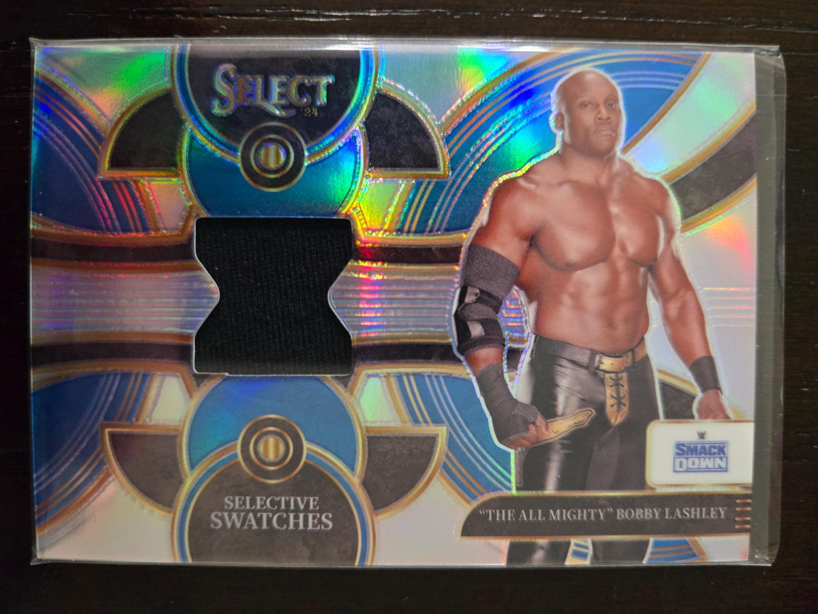 The All Mighty Bobby Lashley #4 Wrestling Cards 2024 Panini Select WWE Selective Swatches