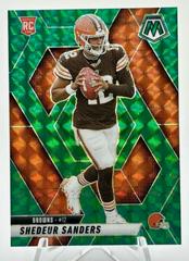 Shedeur Sanders Mosaic Green 302 Card Prices | Shedeur Sanders