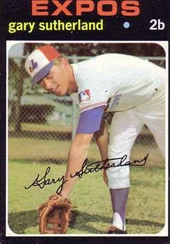Gary Sutherland (1971 Topps)