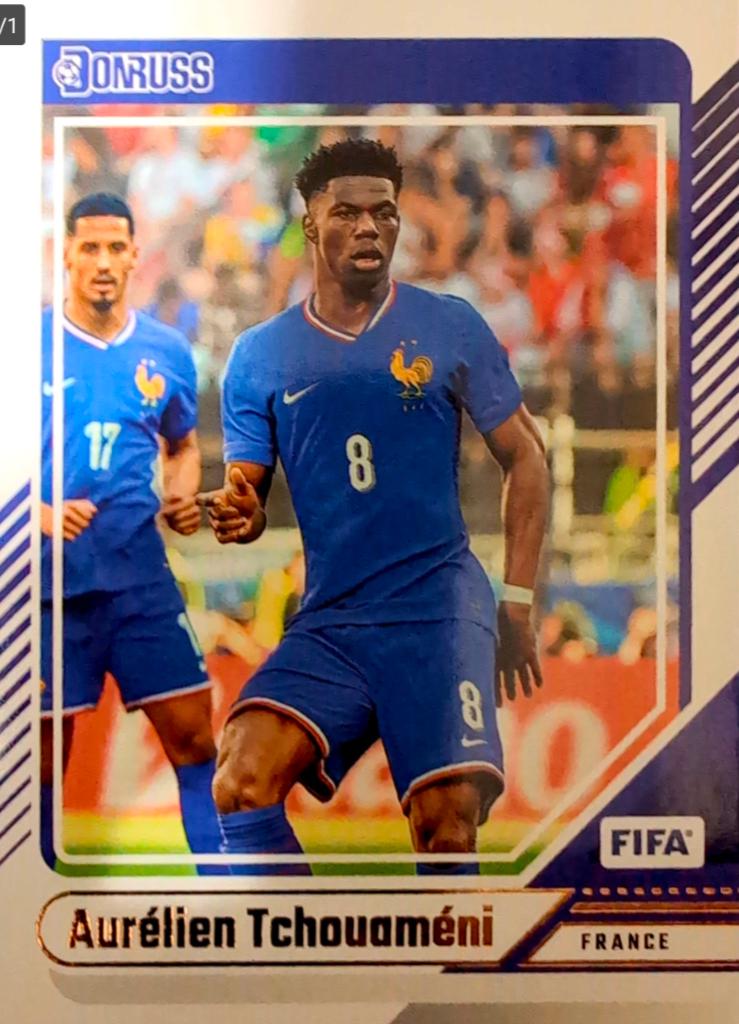 Aurelien Tchouameni #112 2024 Panini Donruss Soccer