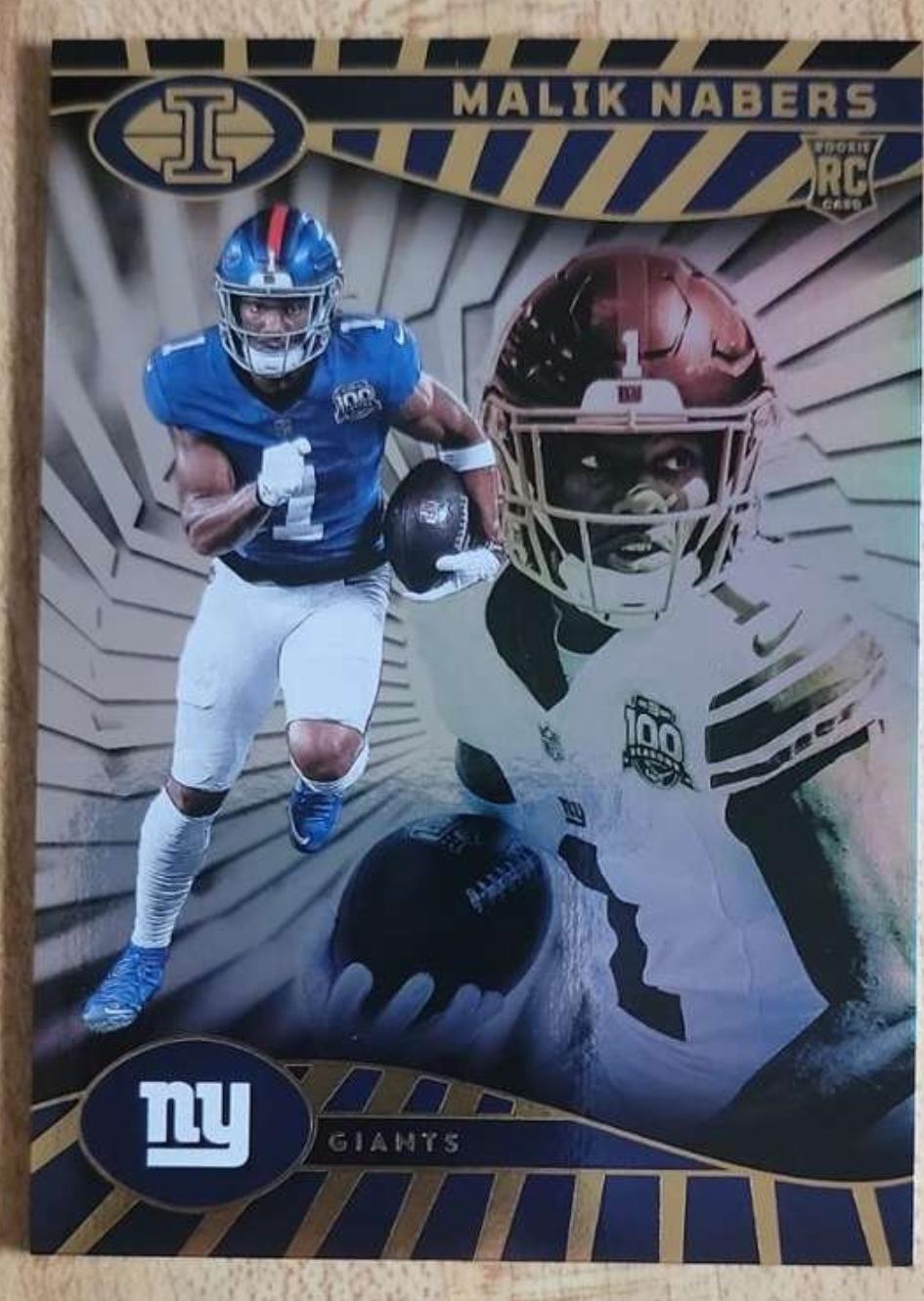 Malik Nabers #66 Football Cards 2024 Panini Illusions