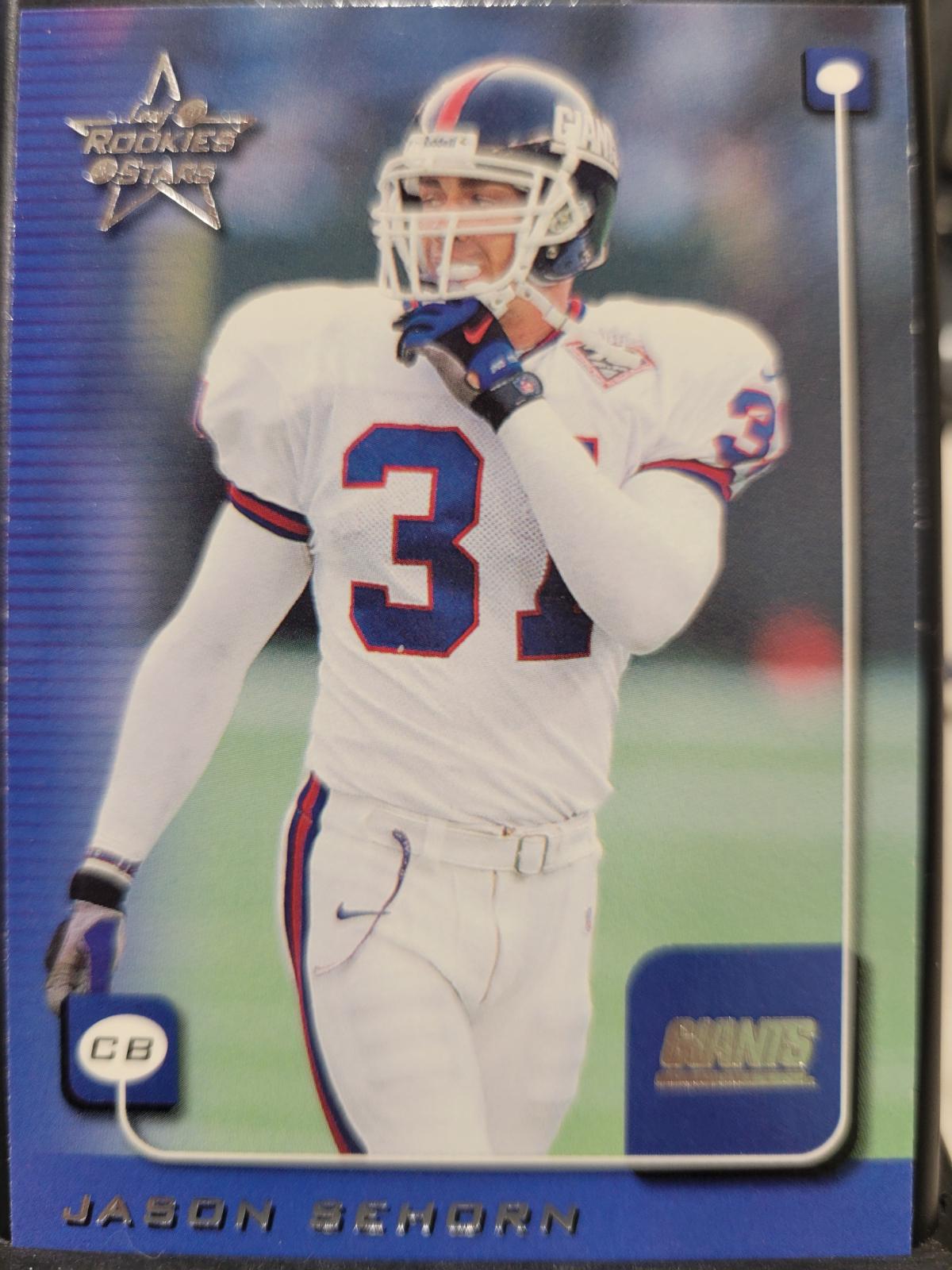 Jason Sehorn #134 1999 Leaf Rookies & Stars Football