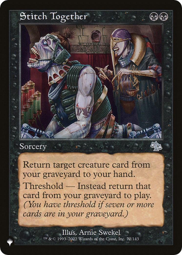 Stitch Together #72 Magic The List Reprints