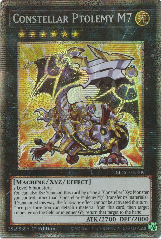 Constellar Ptolemy M7 [Starlight Rare] BLGG-EN009 Prices | YuGiOh ...
