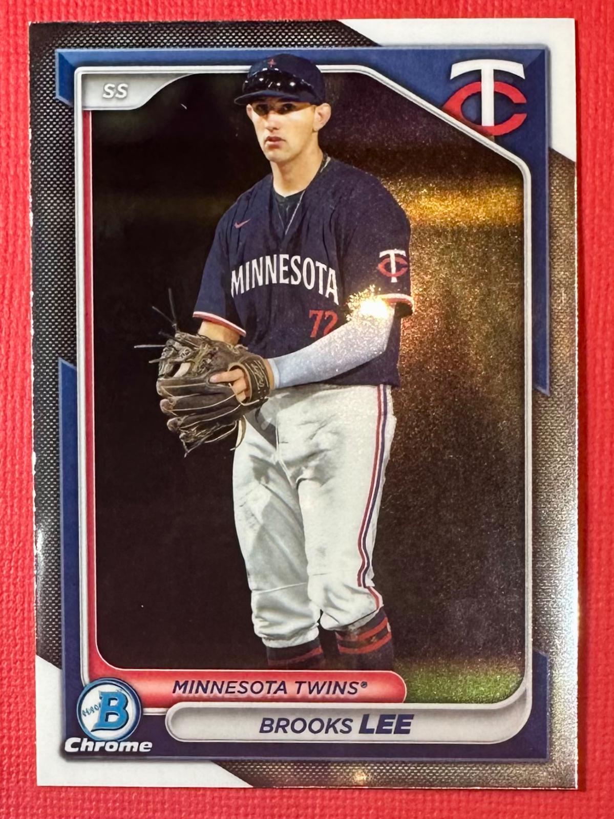 Brooks Lee #BCP-143 Baseball Cards 2024 Bowman Chrome Prospects