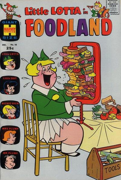 Little Lotta Foodland #16 (1968) Comic Books Little Lotta Foodland