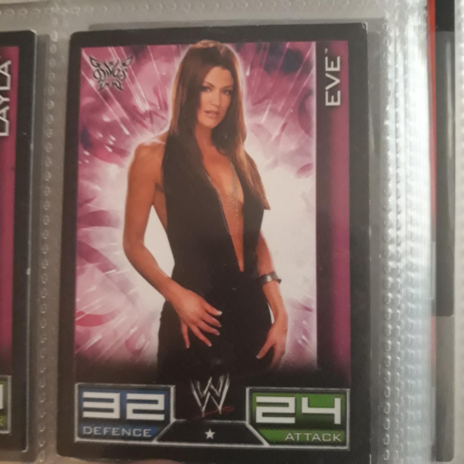 Eve Wrestling Cards 2008 Topps WWE Slam Attax