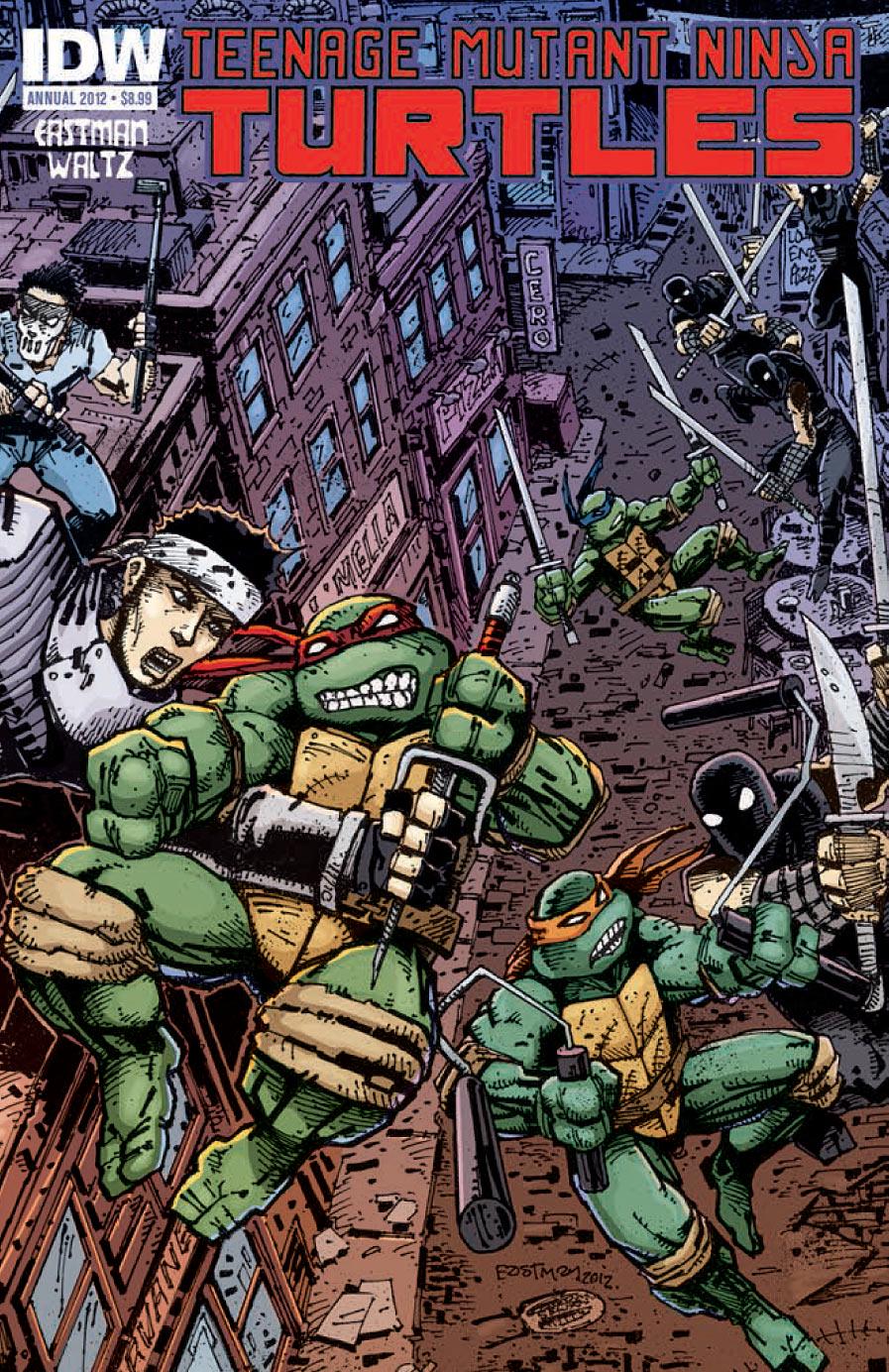 Teenage Mutant Ninja Turtles Annual 2012 #1 (2012) Comic Books Teenage Mutant Ninja Turtles Annual
