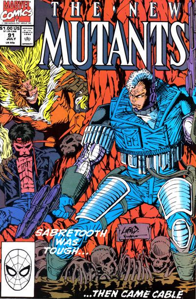 New Mutants #91 (1990) Comic Books New Mutants