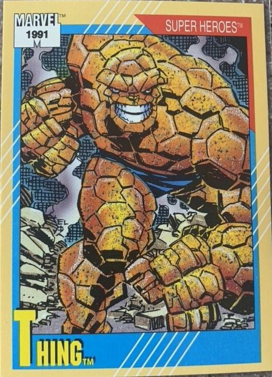 Thing #3 Marvel 1991 Universe
