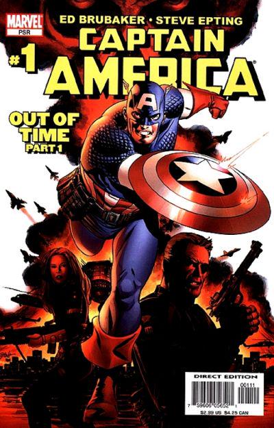 Captain America #1 (2005) Comic Books Captain America