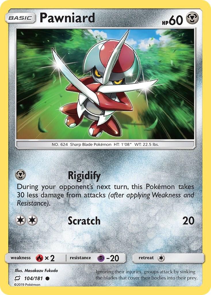 Pawniard #104 Pokemon Team Up