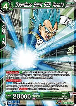 Dauntless Spirit SSB Vegeta BT3-060 Dragon Ball Super Cross Worlds