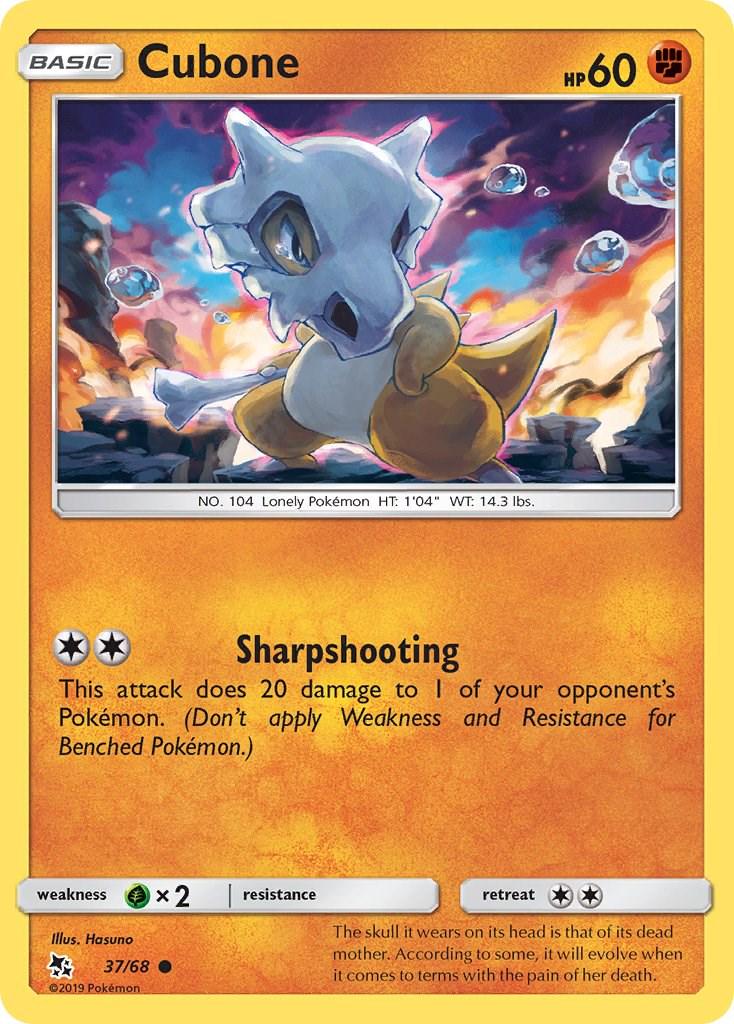 Cubone #37 Pokemon Hidden Fates