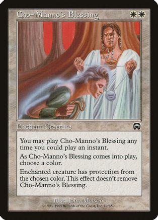 Cho-Manno's Blessing Magic Mercadian Masques