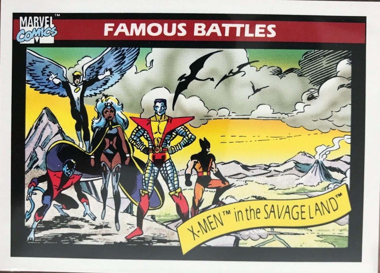 X-Men in the Savage Land #120 Marvel 1990 Universe