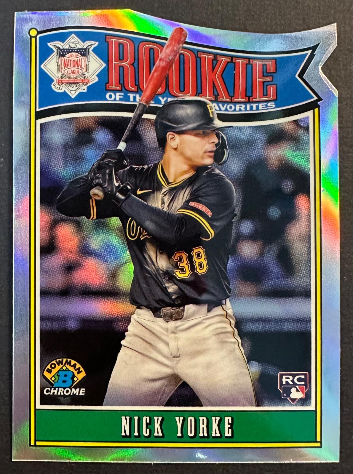 Nick Yorke #ROY-14 Baseball Cards 2025 Bowman Rookie of the Year Favorites