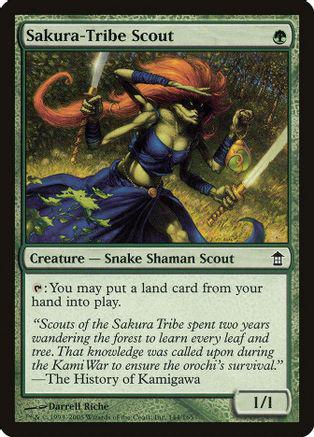 Sakura-Tribe Scout Magic Saviors of Kamigawa