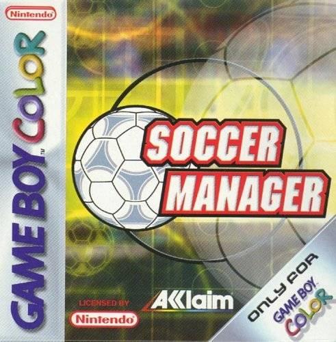 Soccer Manager PAL GameBoy Color