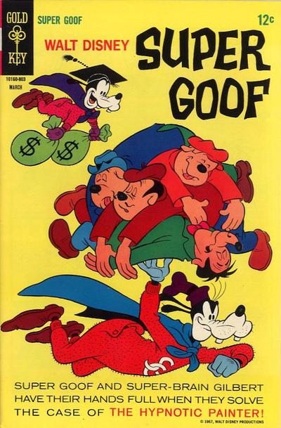 Walt Disney Super Goof #10 (1968) Comic Books Walt Disney Super Goof