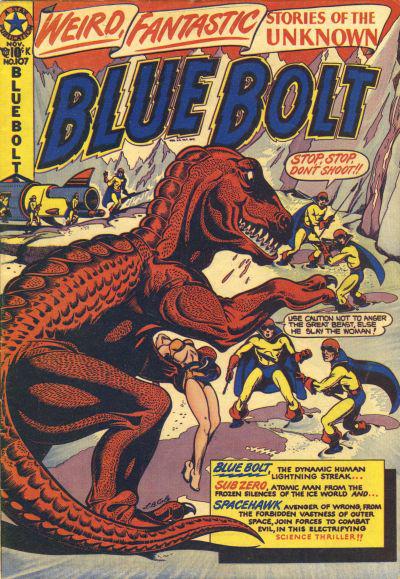 Blue Bolt #107 (1950) Comic Books Blue Bolt
