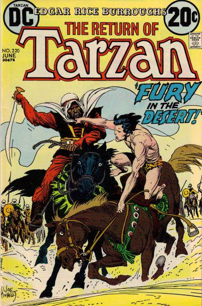 Tarzan #220 (1973) Comic Books Tarzan
