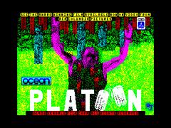 Loading Screen | Platoon ZX Spectrum