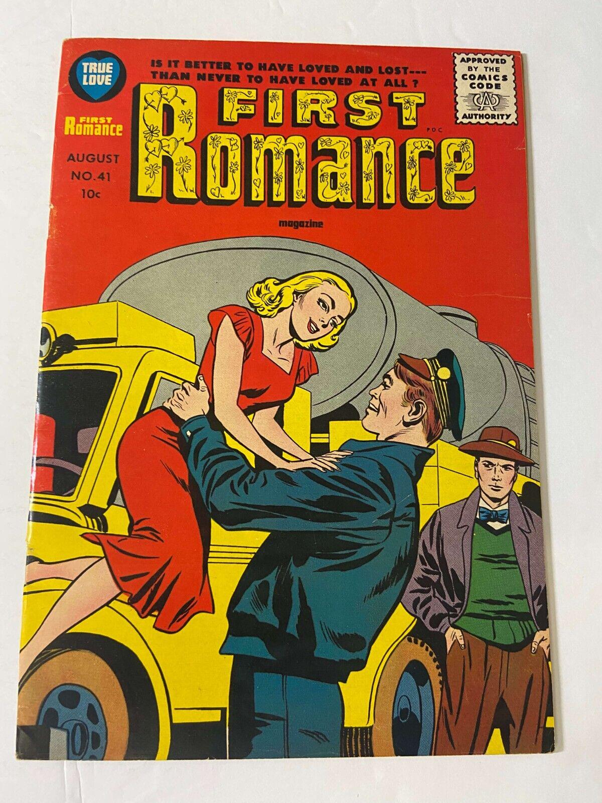 First Romance Magazine #41 (1956) Comic Books First Romance Magazine