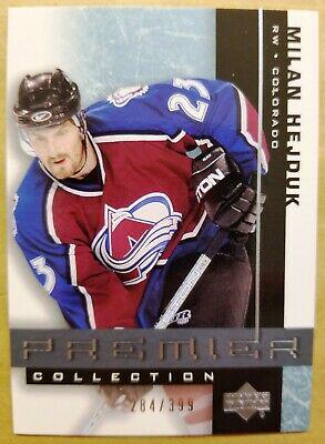 Milan Hejduk #15 Hockey Cards 2001 Upper Deck Premier Collection