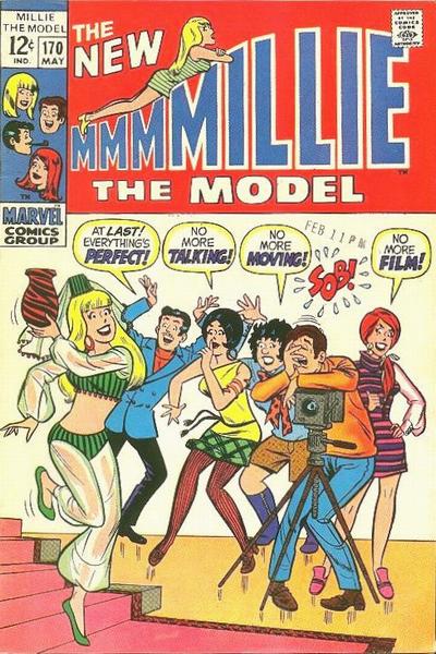 Millie the Model #170 (1969) Comic Books Millie the Model