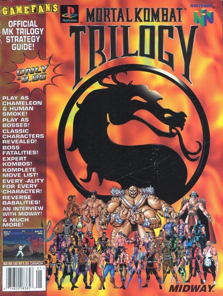 Gamefan's Official MK Trilogy Strategy Guide Strategy Guide