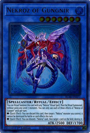 Nekroz of Gungnir BLAR-EN077 YuGiOh Battles of Legend: Armageddon