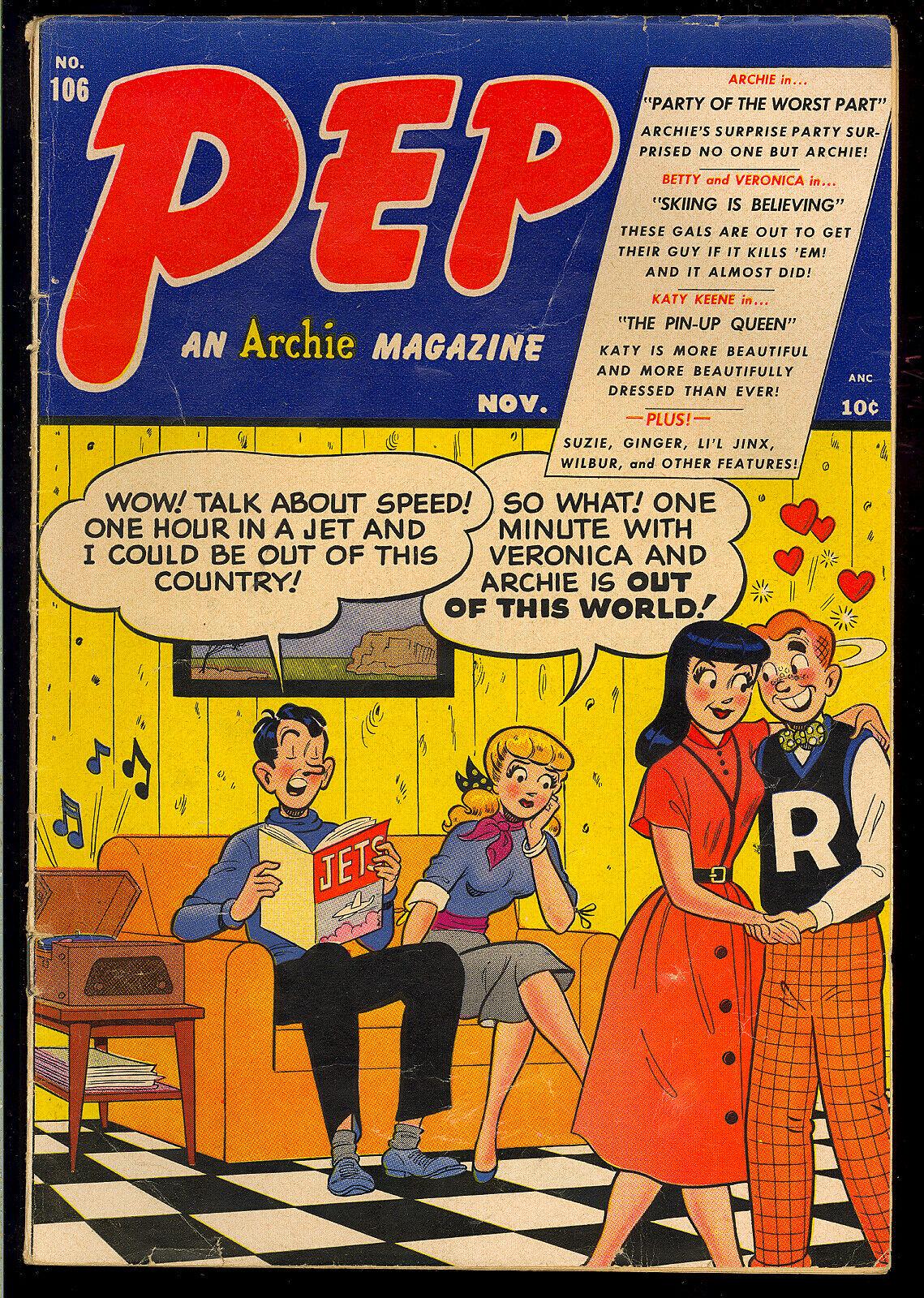 Pep Comics #106 (1954) Comic Books PEP Comics