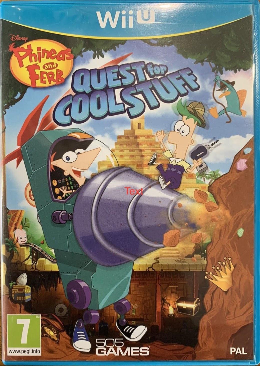 Phineas and Ferb: Quest for Cool Stuff PAL Wii U