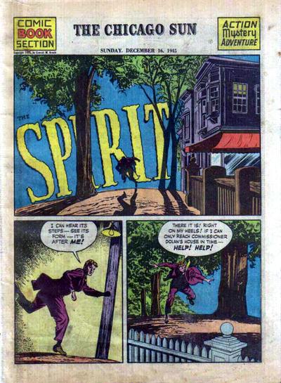 Spirit #12/16/1945 (1945) Comic Books Spirit