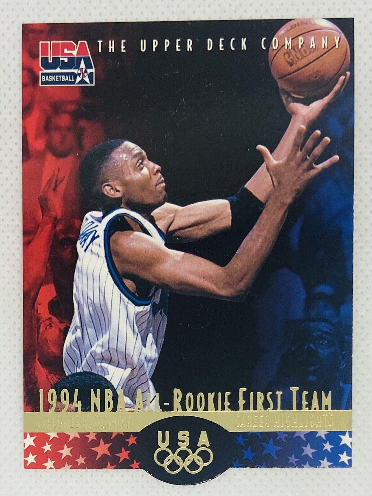 Anfernee Hardaway #2 Basketball Cards 1996 Upper Deck USA